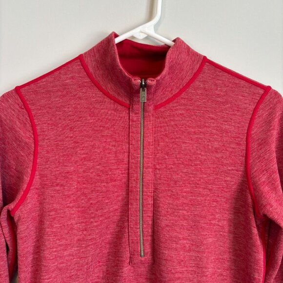 Tommy Bahama Women Medium Athletic Dress Red Long Sleeve Tennis Prep Pickleball - Picture 5 of 12